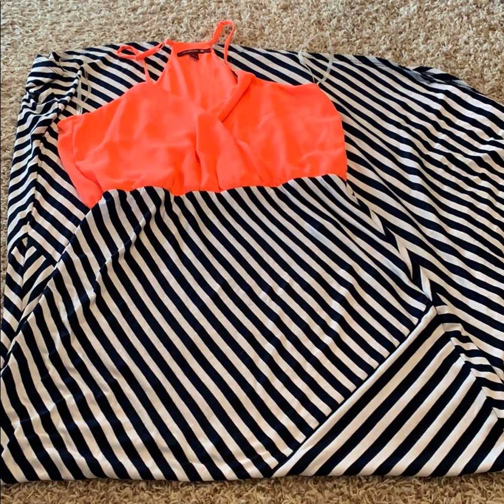 Striped Maxi